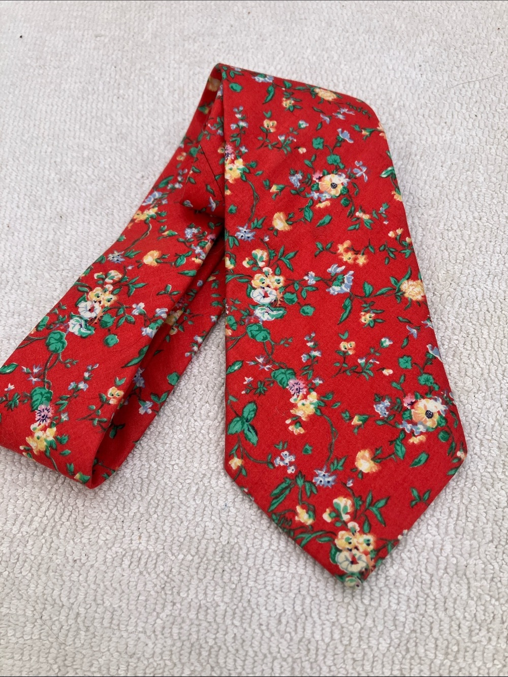 NWOT Liberty of London Floral Cotton Tie